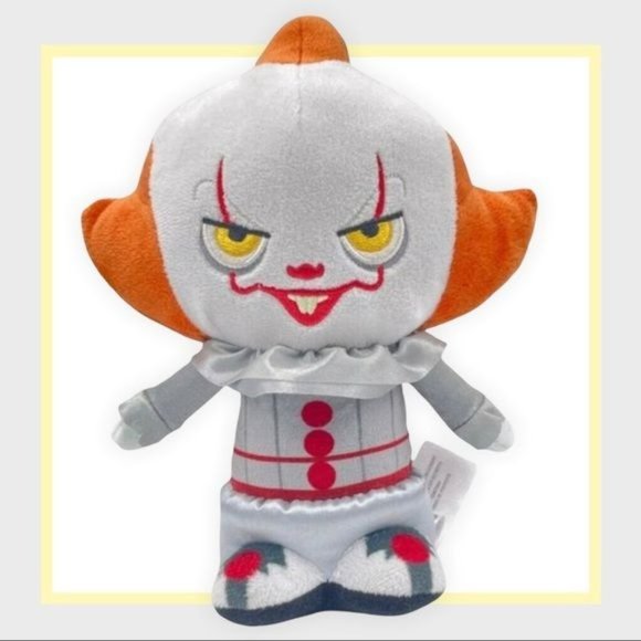 Funko Super Cute Plush IT - Pennywise Smiling Horror Monster Clown 8" - Picture 1 of 7